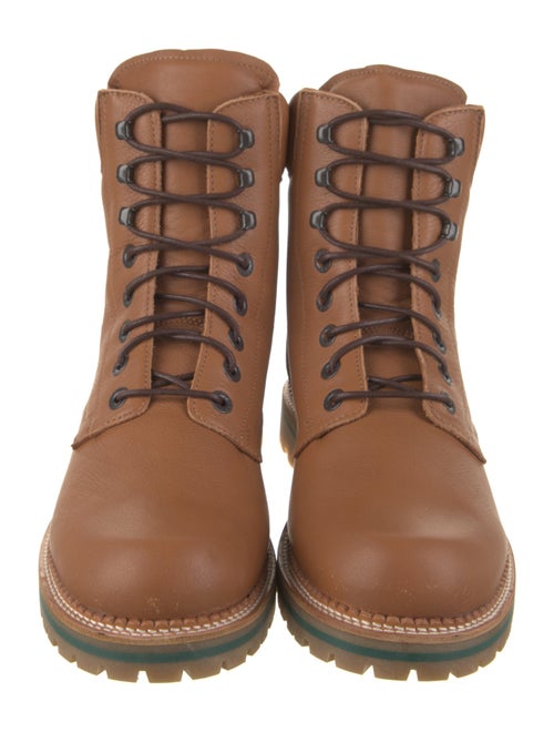 Montelliana Leather Lace-Up Boots