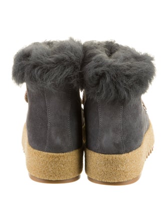 Montelliana Suede Lace-Up Boots