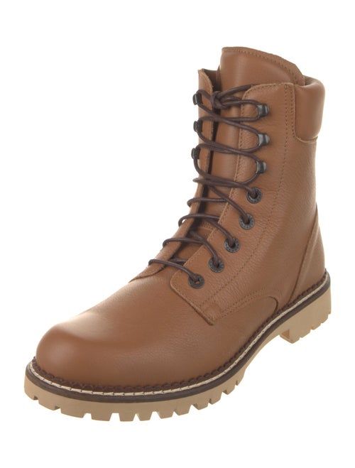 Montelliana Leather Lace-Up Boots