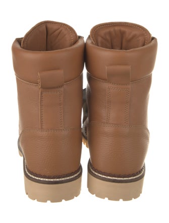 Montelliana Leather Lace-Up Boots