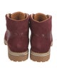 Montelliana Suede Lace-Up Boots