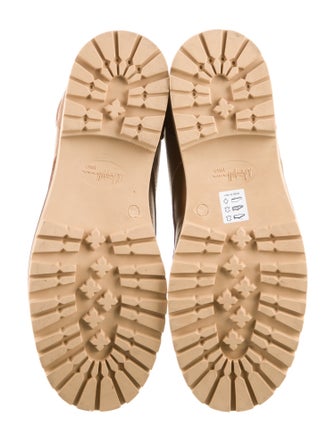 Montelliana Leather Combat Boots