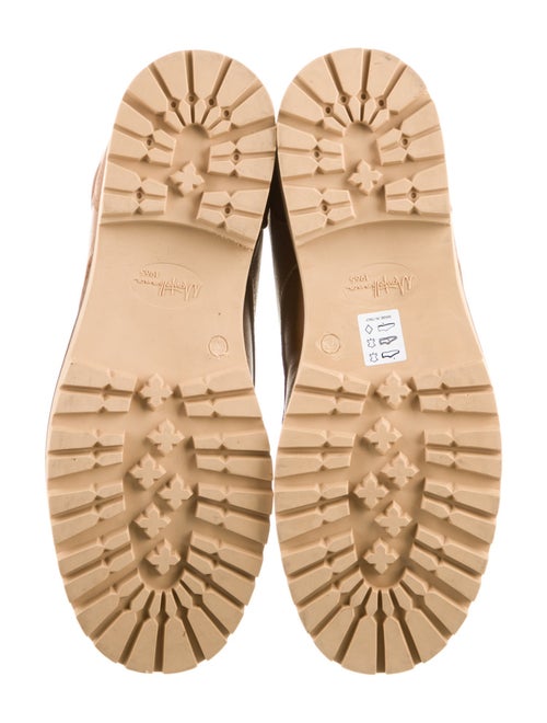 Montelliana Leather Combat Boots