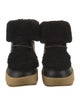 Montelliana Leather Faux Fur Trim Boots