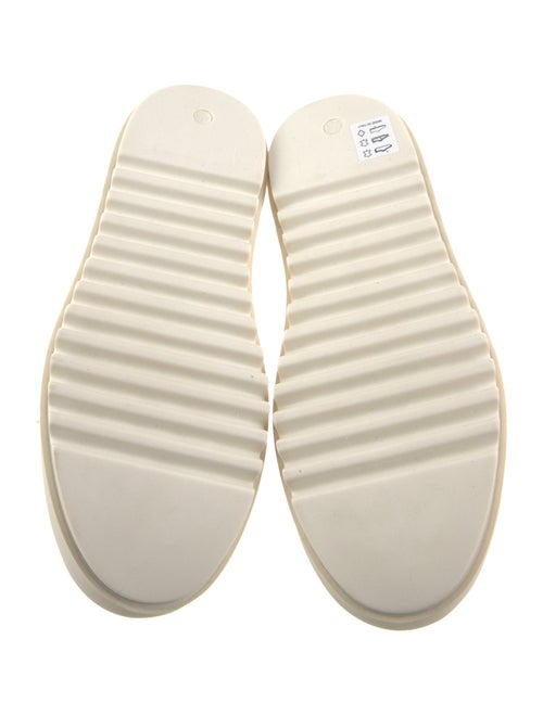 Montelliana Leather Faux Fur Trim Lace-Up Boots