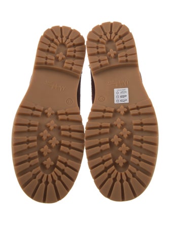 Montelliana Suede Printed Lace-Up Boots