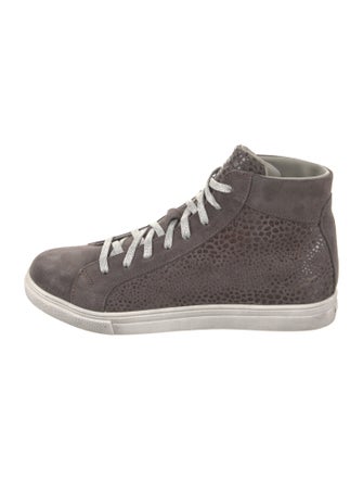 Montelliana Suede Glitter Accents Sneakers