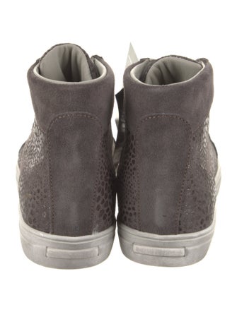 Montelliana Suede Glitter Accents Sneakers