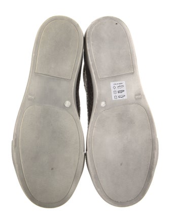 Montelliana Suede Glitter Accents Sneakers