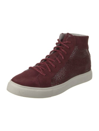 Montelliana Suede Glitter Accents Sneakers