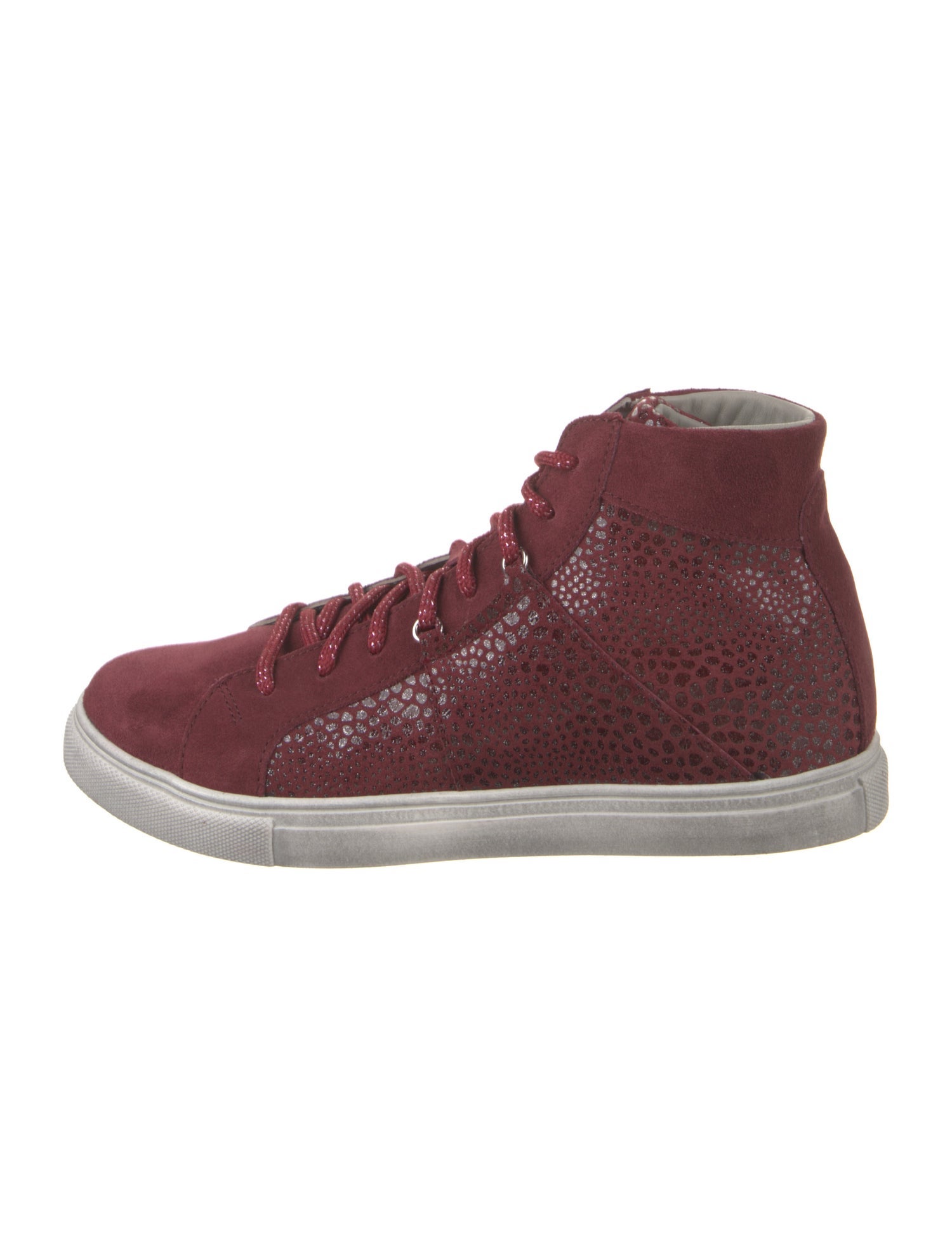 Montelliana Suede Glitter Accents Sneakers
