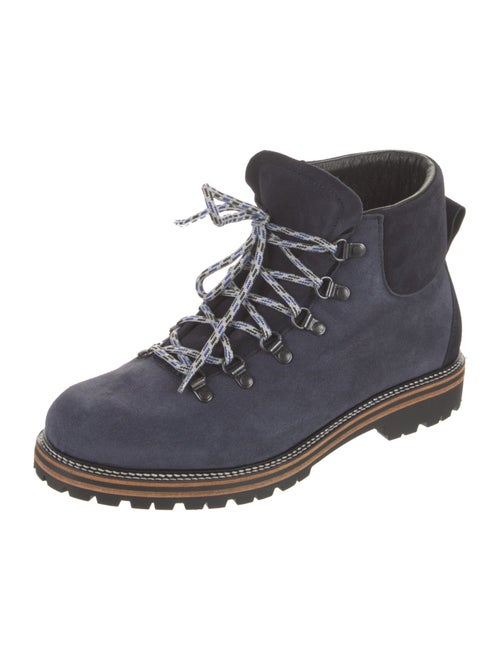 Montelliana Suede Combat Boots