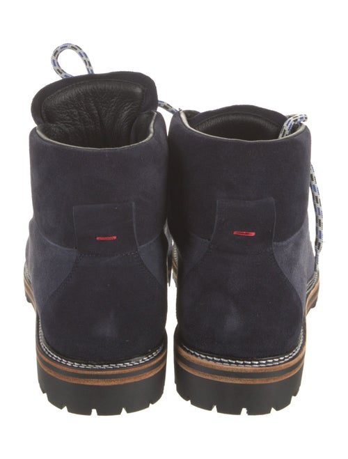 Montelliana Suede Combat Boots