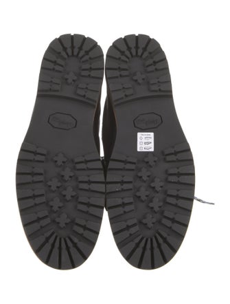 Montelliana Suede Combat Boots