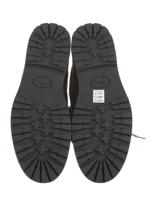 Montelliana Suede Combat Boots