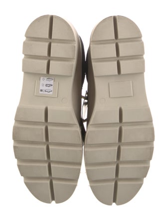 Montelliana Colorblock Pattern Combat Boots