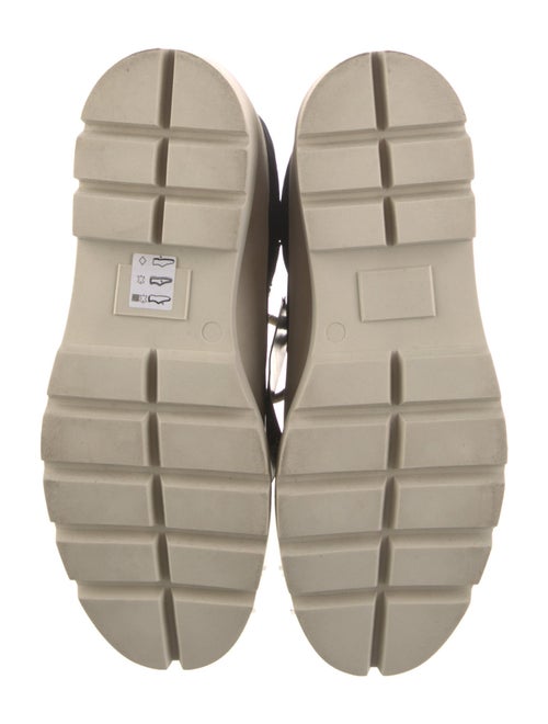 Montelliana Colorblock Pattern Combat Boots