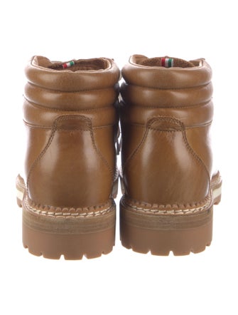 Montelliana Leather Lace-Up Boots