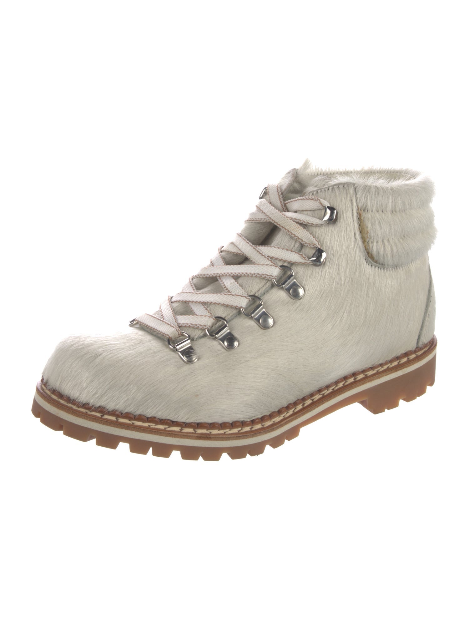 Montelliana Ponyhair Combat Boots