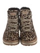 Montelliana Ponyhair Printed Hiking Boots