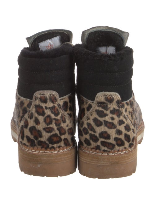 Montelliana Ponyhair Printed Hiking Boots