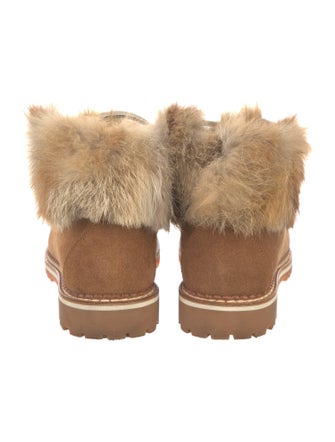 Montelliana Suede Lace-Up Boots