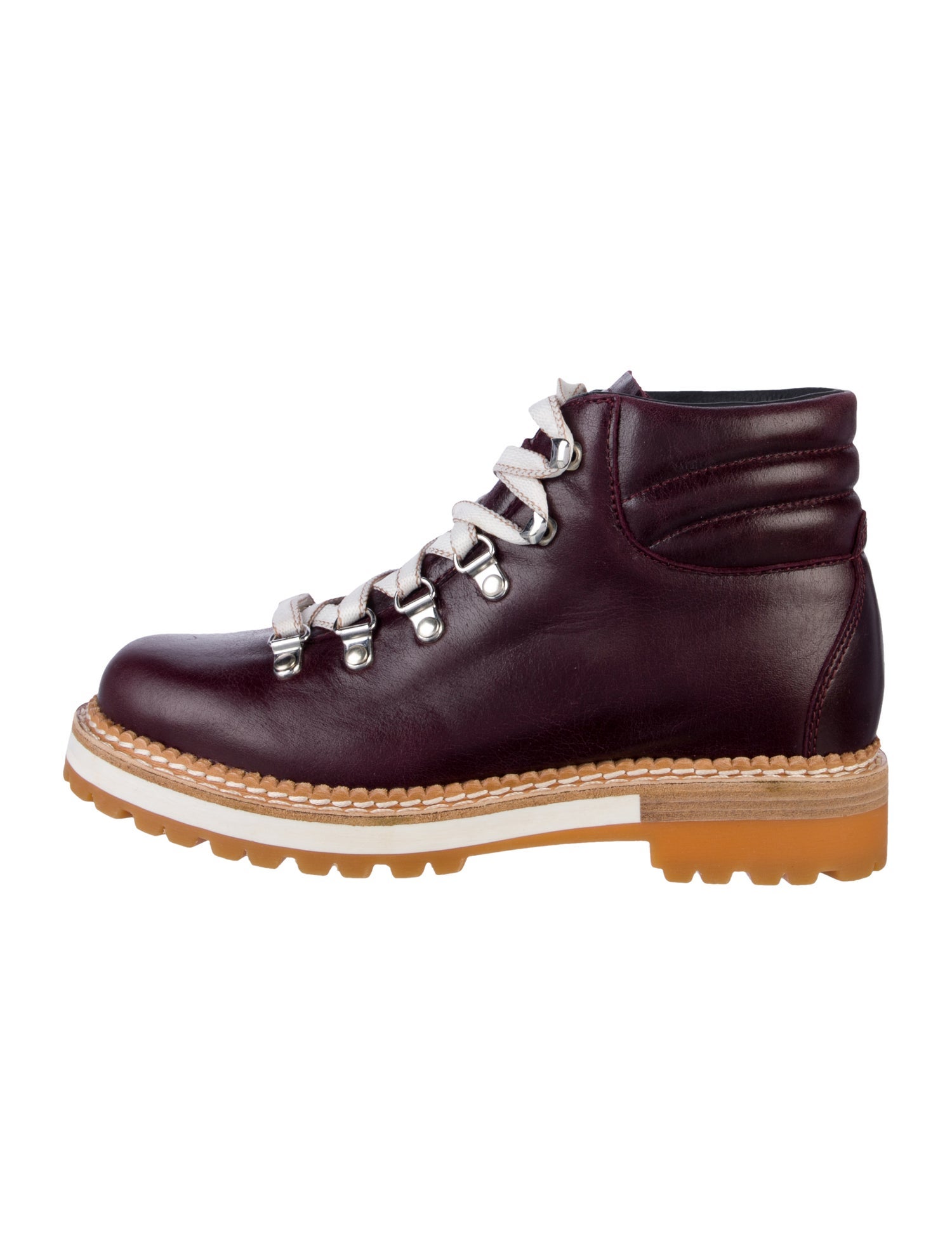 Montelliana Leather Lace-Up Boots