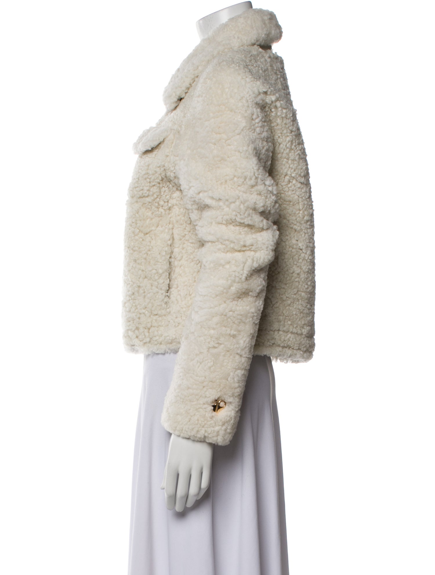 Moose Knuckles x Jennifer Meyer Eel Skin Faux Fur Coat