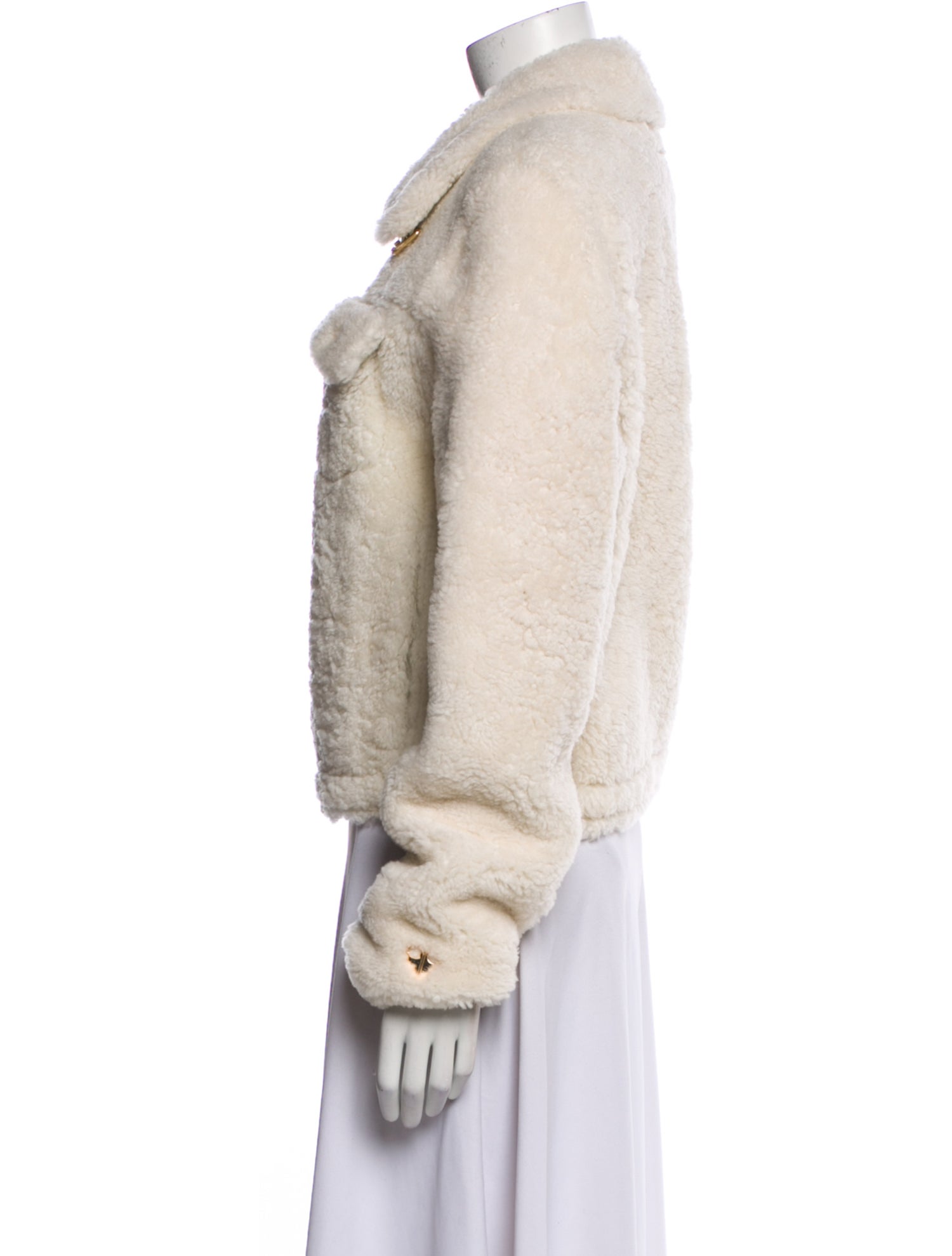 Moose Knuckles x Jennifer Meyer Lamb Leather Faux Fur Jacket