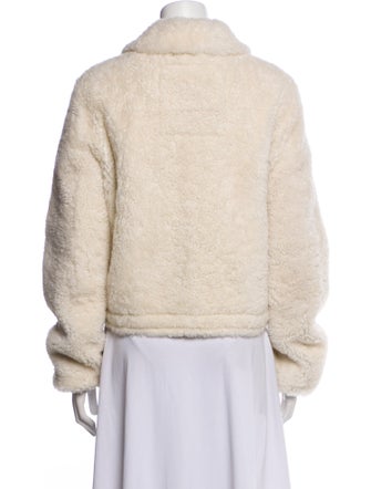 Moose Knuckles x Jennifer Meyer Lamb Leather Faux Fur Jacket