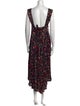 Vanessa Mooney Floral Print Long Dress