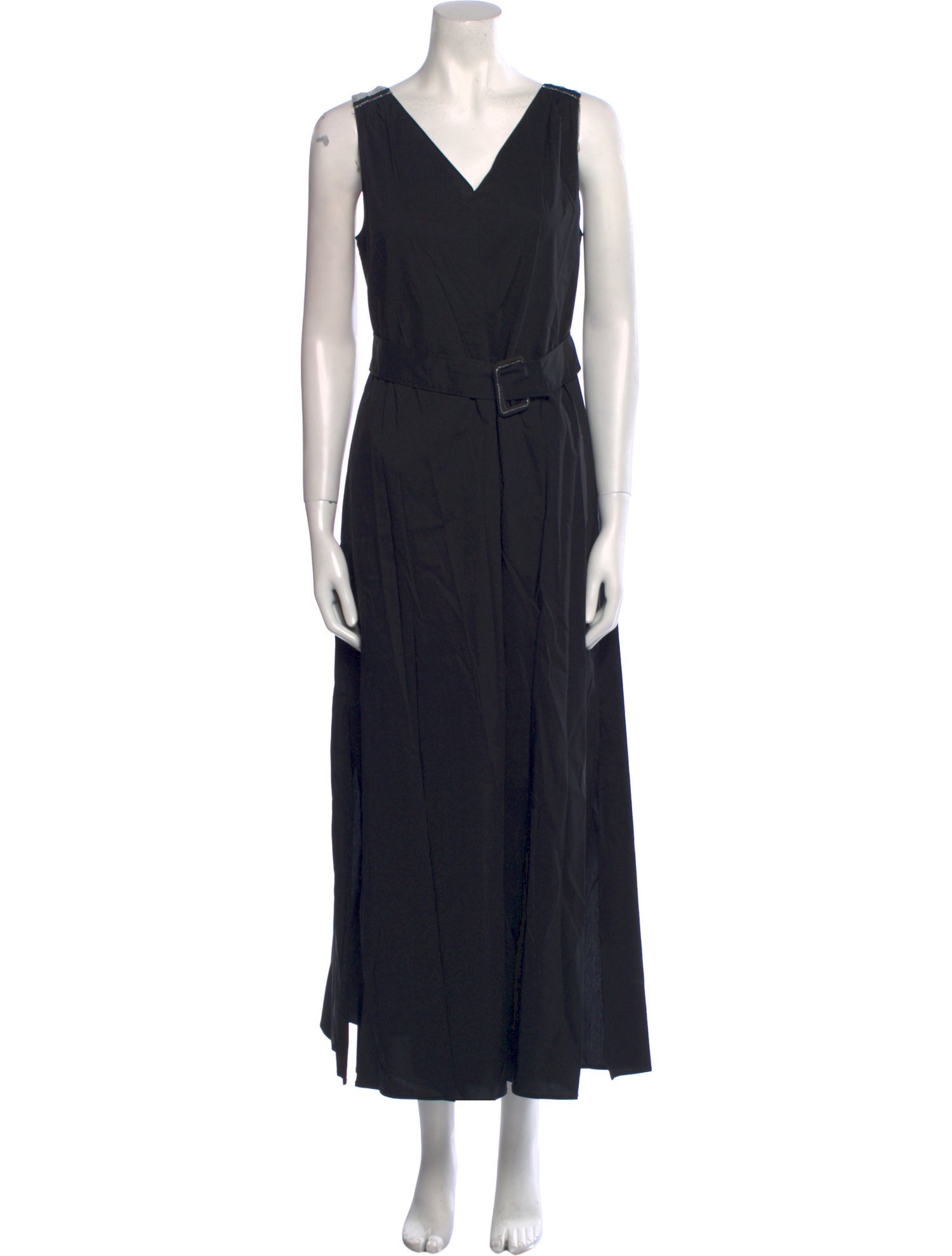 Purotatto V-Neck Long Dress