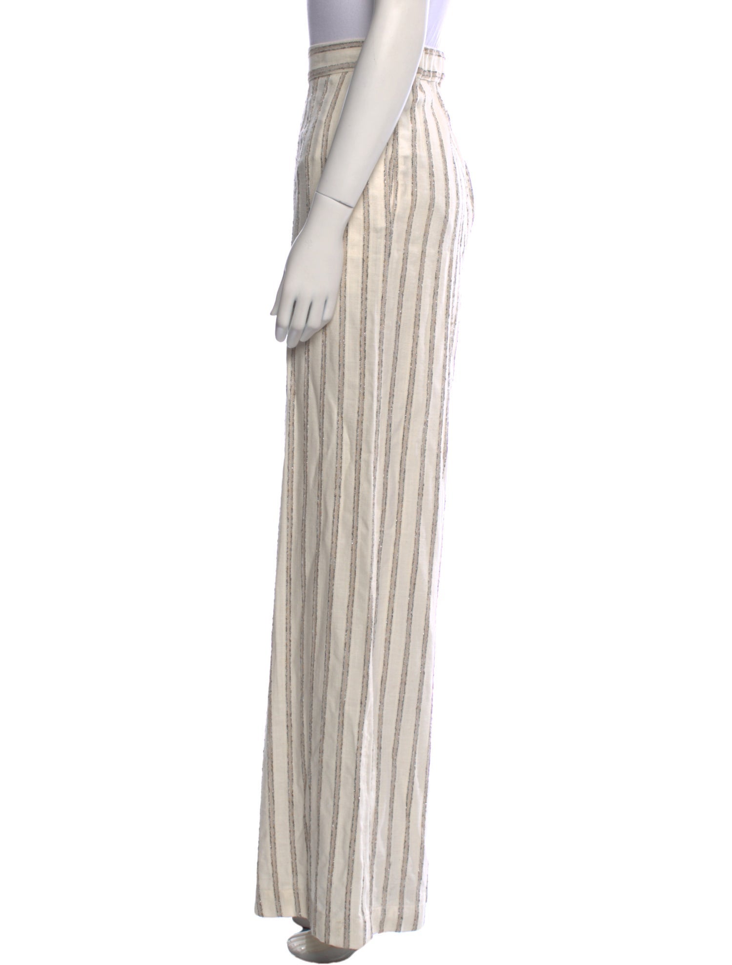 Purotatto Striped Wide Leg Pants w/ Tags