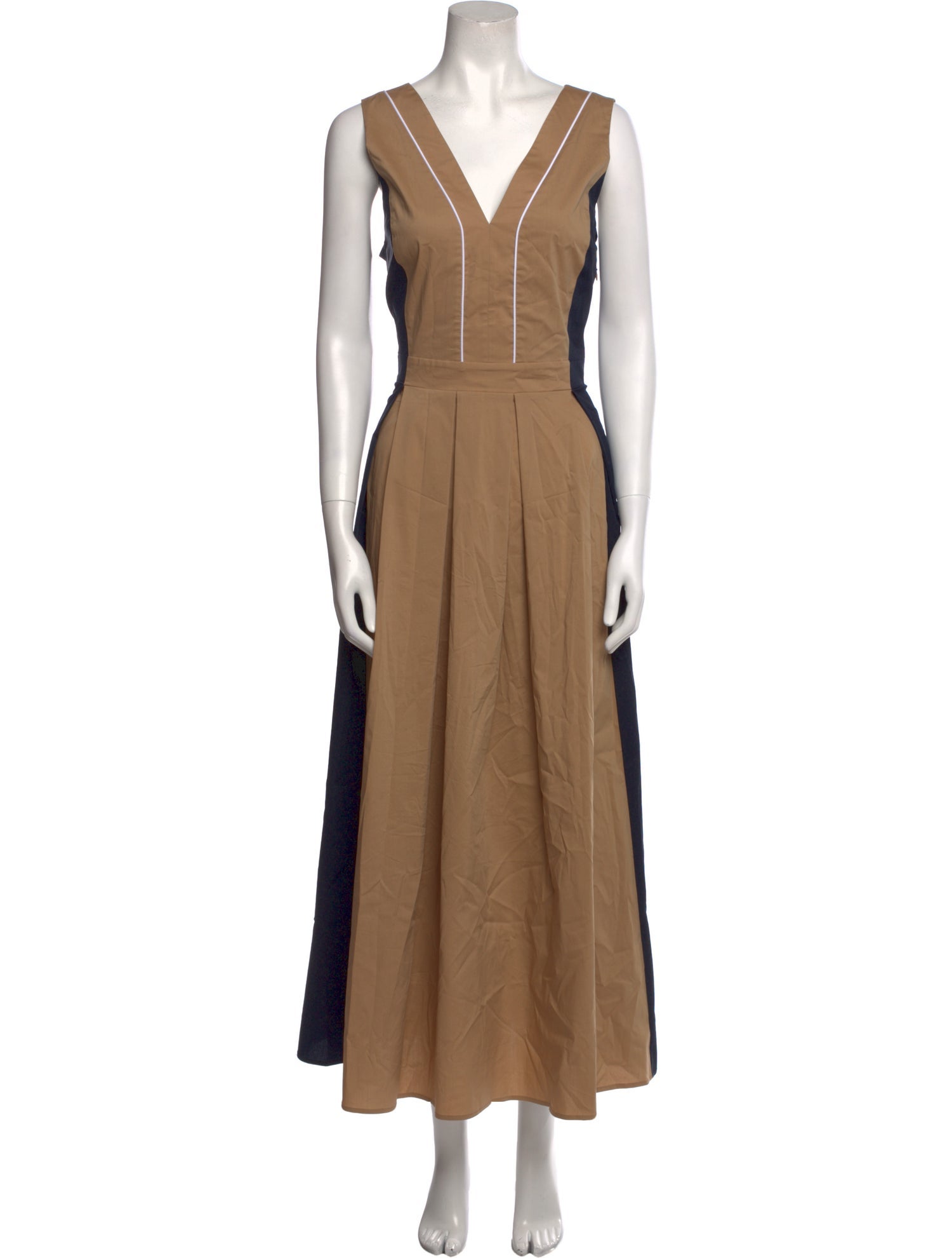 Purotatto V-Neck Long Dress