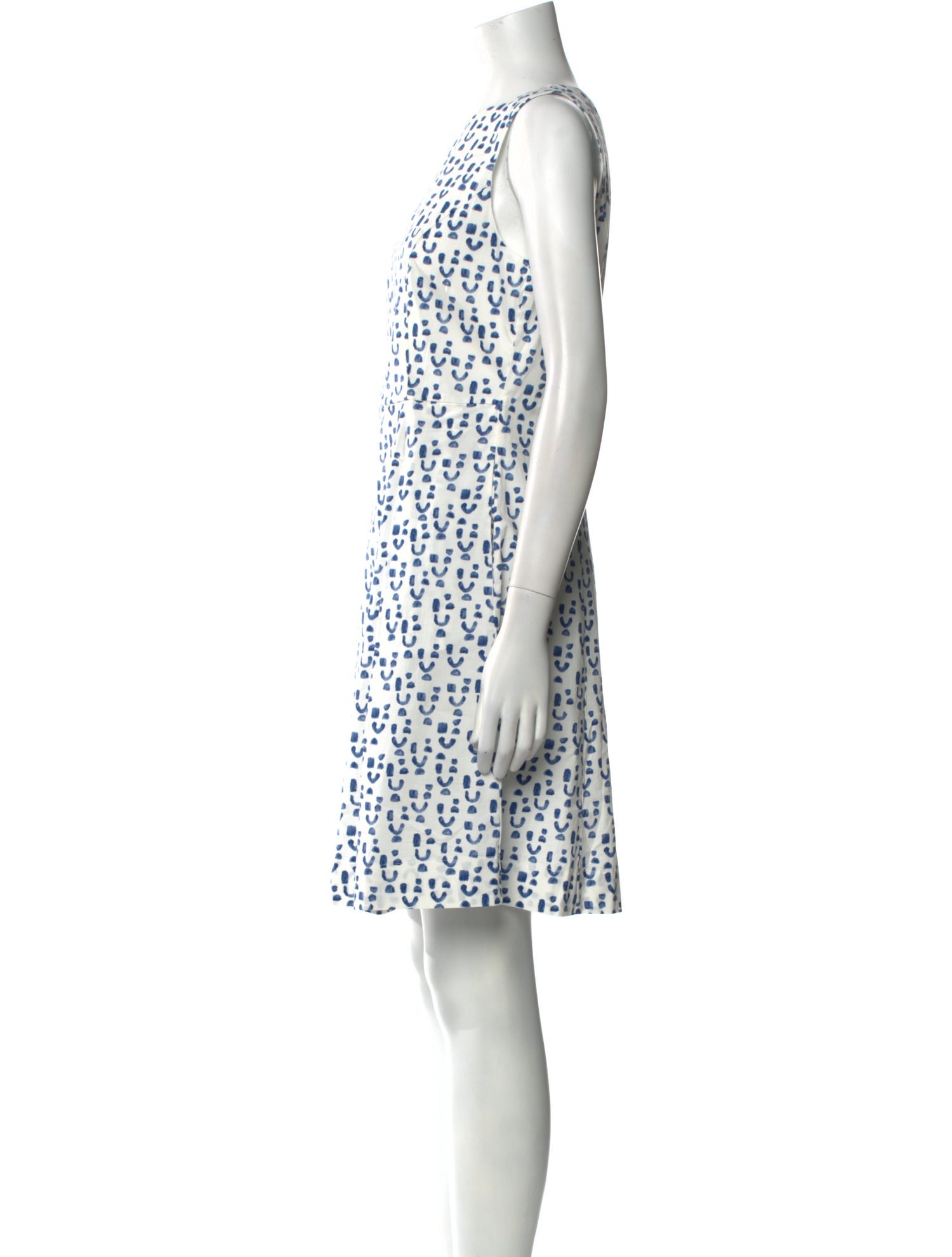 Purotatto Printed Knee-Length Dress