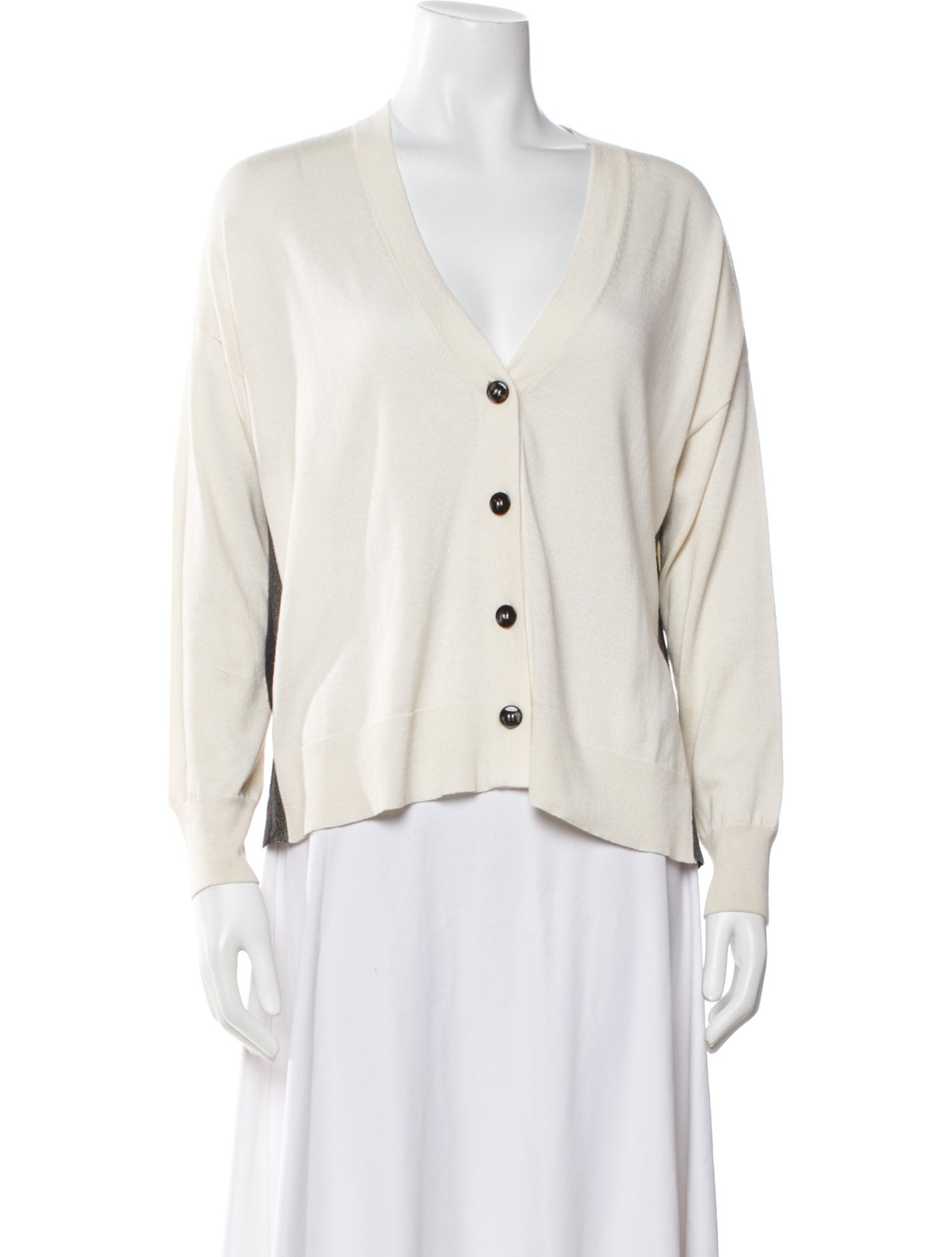 Purotatto Silk V-Neck Sweater