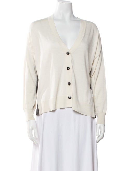 Purotatto Silk V-Neck Sweater