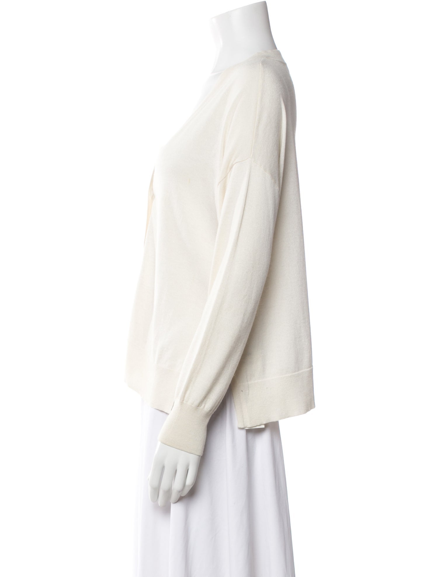 Purotatto Silk V-Neck Sweater