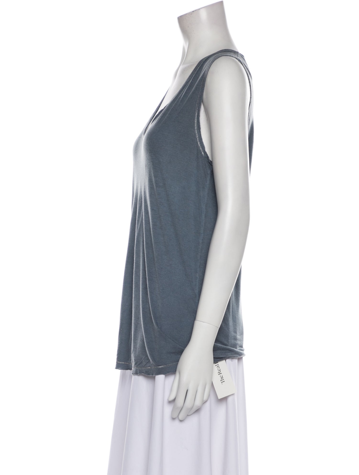 Purotatto Scoop Neck Sleeveless Top