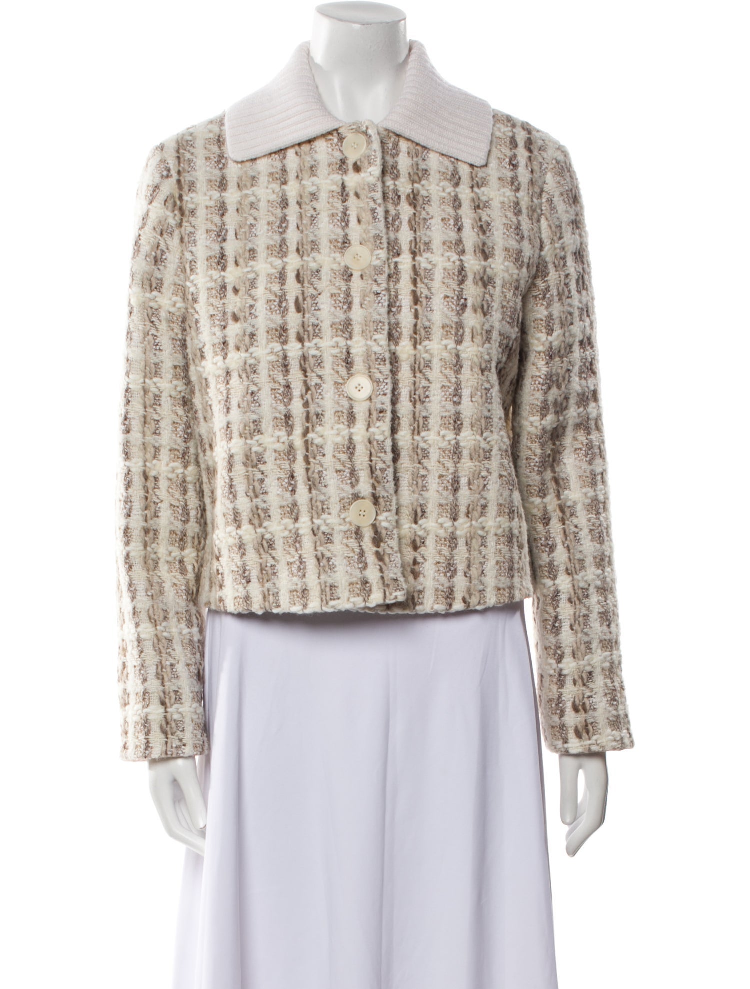 Purotatto Tweed Pattern Evening Jacket w/ Tags