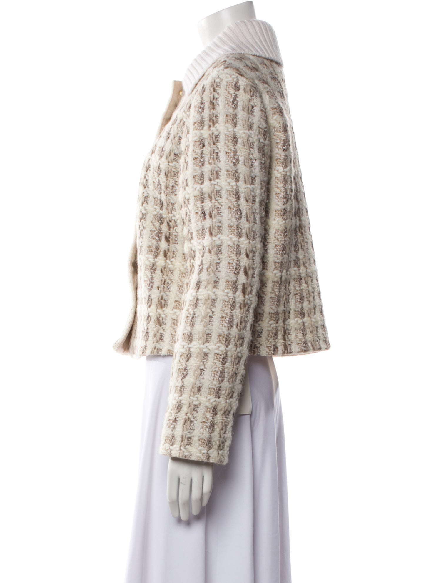 Purotatto Tweed Pattern Evening Jacket w/ Tags