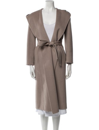 Purotatto Cashmere Trench Coat
