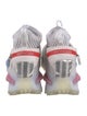 Moncler X Adidas Leather Colorblock Pattern Sneakers