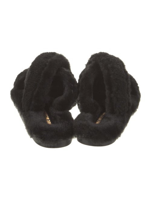 Avec Modération Leather Slides