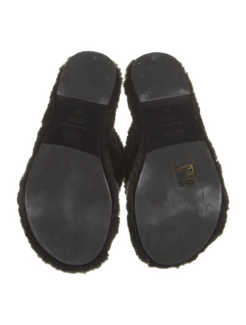 Avec Modération Leather Slides