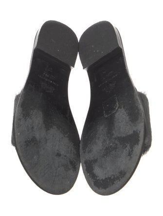 Avec Modération Ponyhair Slides