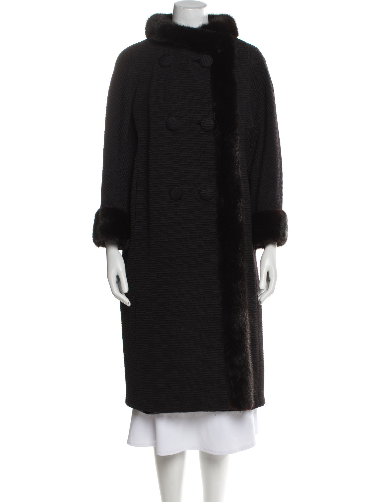 Monarch New York Faux Fur Coat