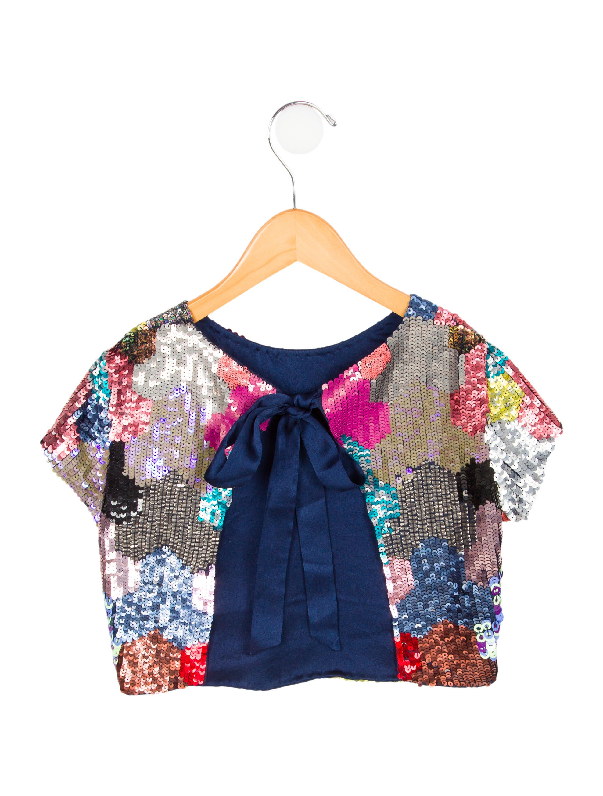 Morley Girls' Sequin Embellished Top w/ Tags Girls WMORL20018 The RealReal