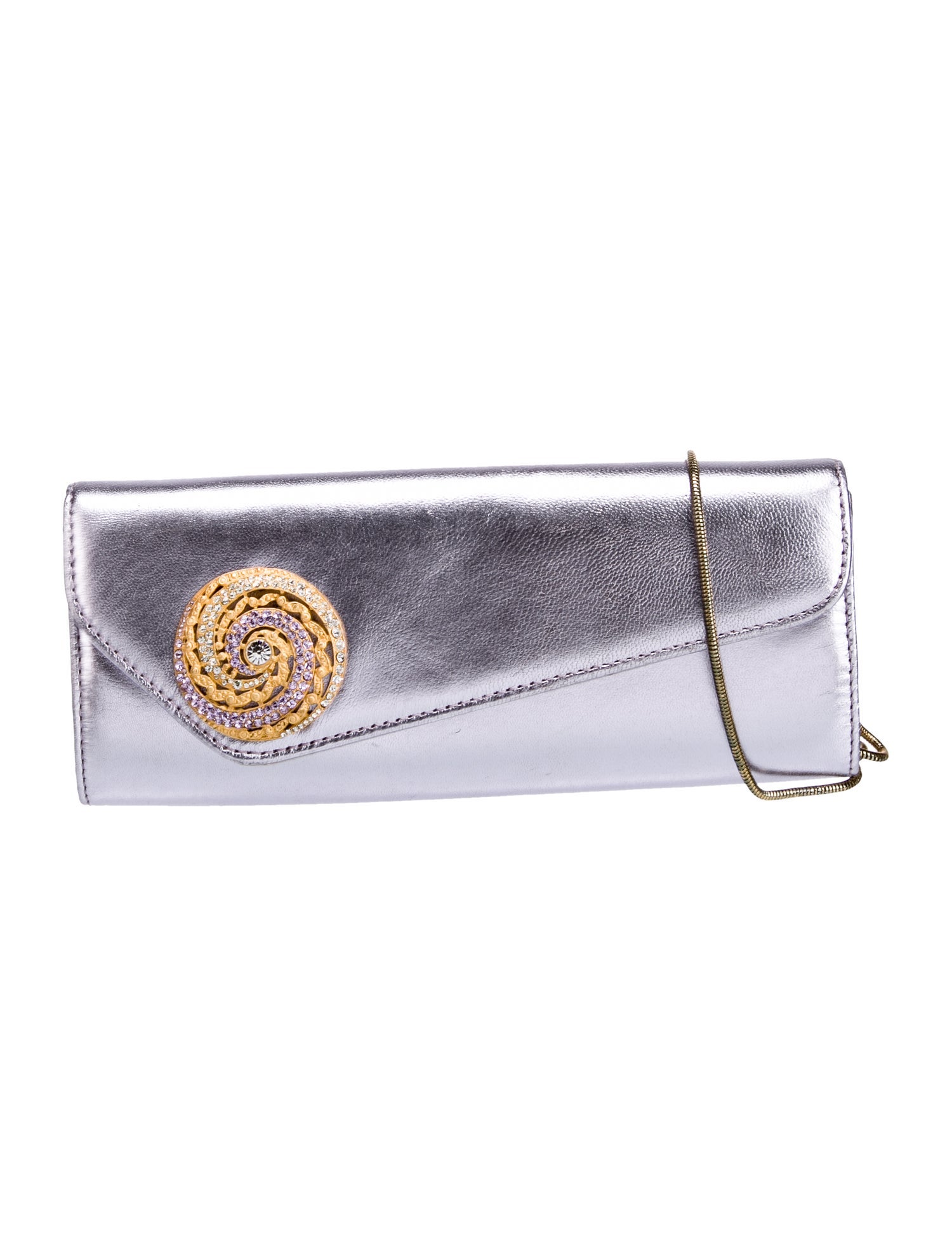 Moo Roo Patent Leather Clutch