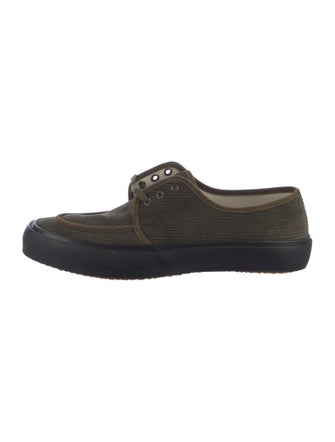 Moonstar Velvet Derby Shoes